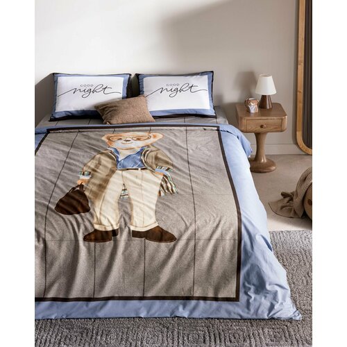 Постельное белье 15 спальное Пододеяльник 160х220 наволочка 50х70 простынь 160х240 Цвет Коричневый 10000₽