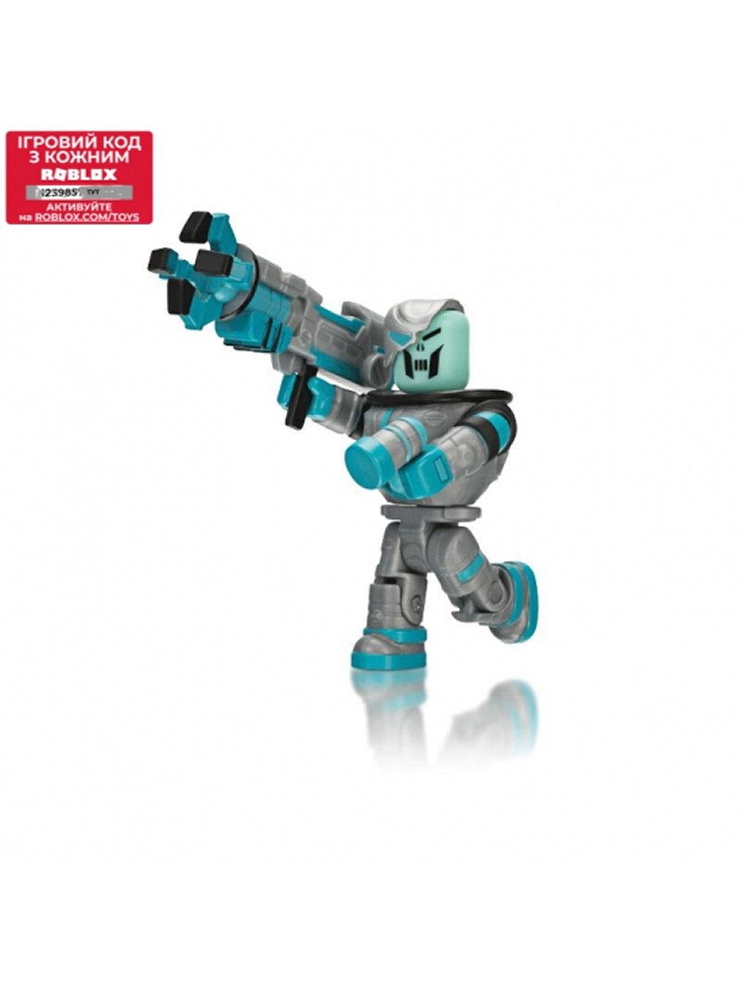 Фигурка Roblox Corp "Bionic Bill", для мальчиков, пластик, 1 шт, 8 см, ROB0204 — фото 1