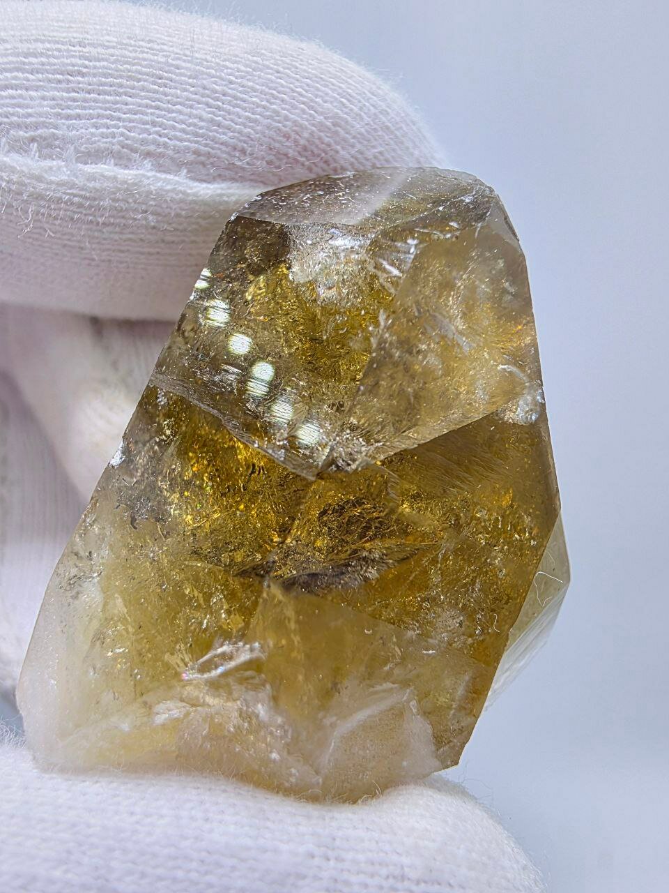 Цитрин кристалл 35 мм, 29 г. — фото 1