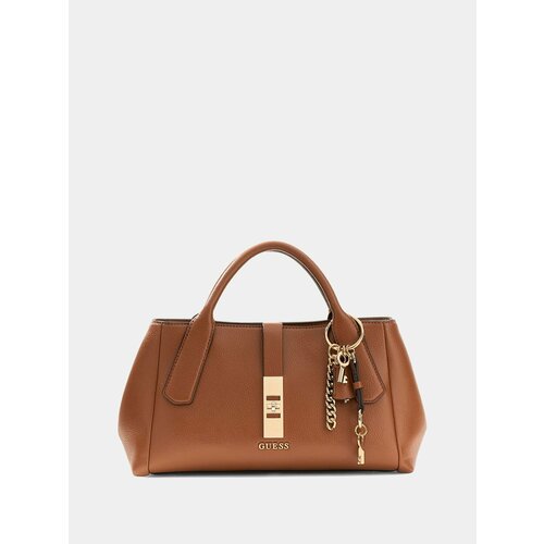 Сумка GUESS фактура зернистая коньячный 7798₽