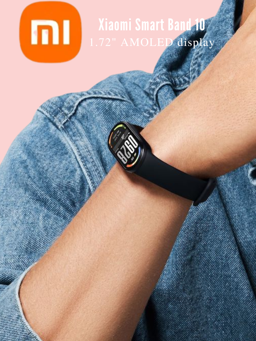 Часы, фитнес-браслет Xiaomi Smart Band 10, корпус из премиального металла, керамическая версия, кожаный ремешок Xiaomi, классический черный лимитированный