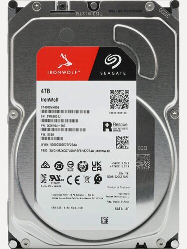 Изображение товара Жесткий диск Seagate IronWolf 4 ТБ ST4000VN006