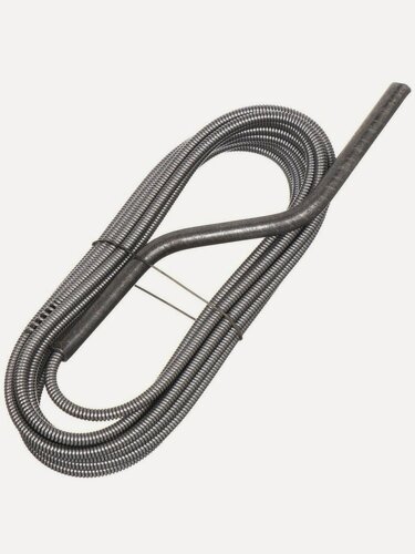 Изображение товара Трос сантехнический канализационный СантехКреп 6 мм 5 м, пружинный инструмент для прочистки труб, артикул 3.1.2.6.