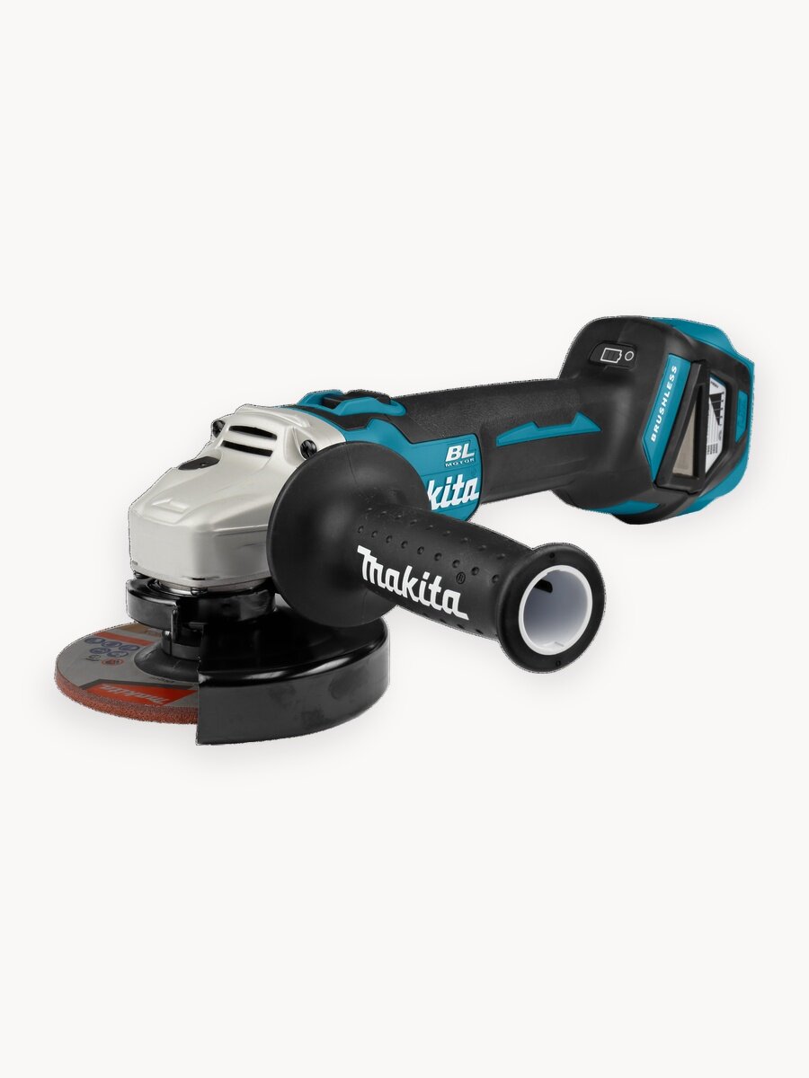 Машина шлифовальная угловая аккум. MAKITA DGA511Z LXT BL 18В, 125мм, 3000-8500 об/мин, слайдер