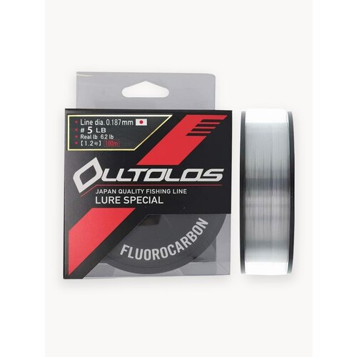 Флюорокарбон YGK OLLTOLOS FLUOROCARBON 100m #1.2 (5lb/0.187mm)
