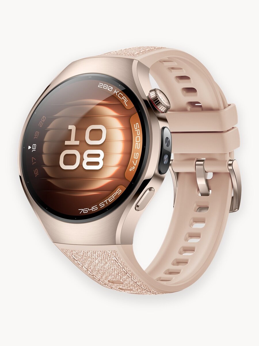 Смарт часы HUAWEI WATCH 5 Бежевый 42 мм, сапфировое стекло, eSIM