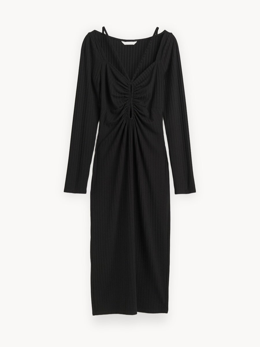 Платье H&M, размер XS, черный