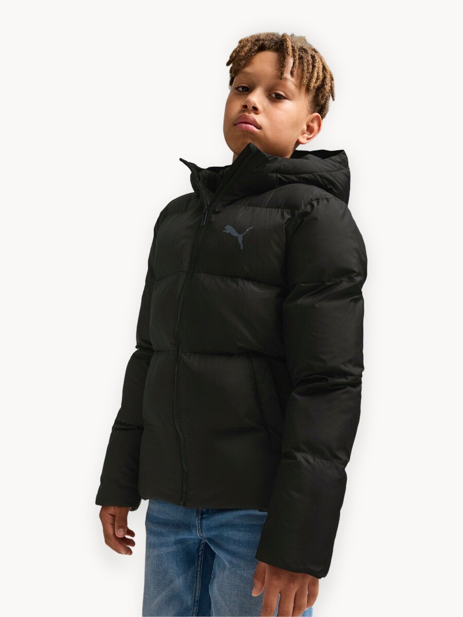Куртка PUMA Poly, размер 110-116, черный