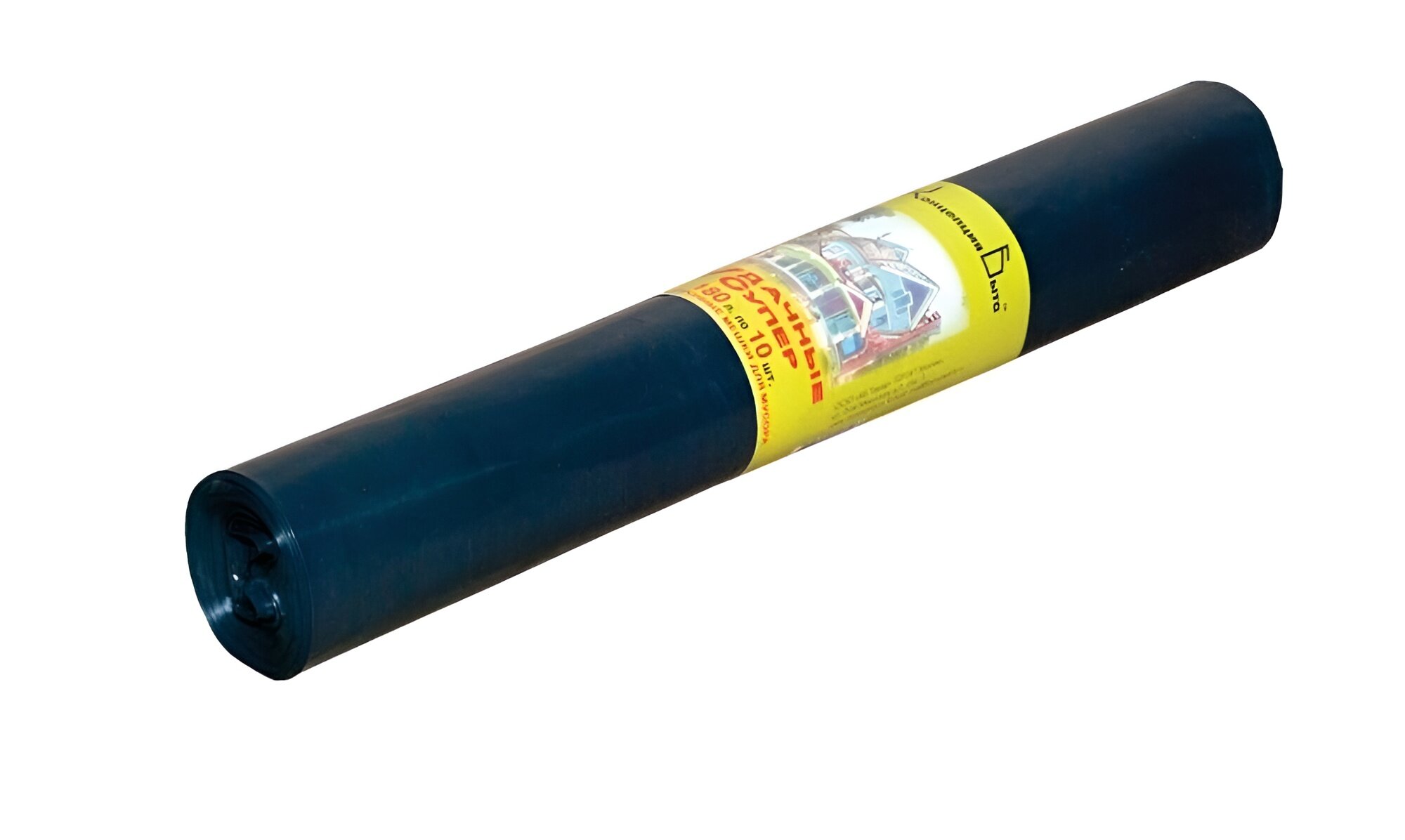 Мешки для мусора повышенной прочности Концепция Быта профи 65 мкм 180 л рулон 10 шт