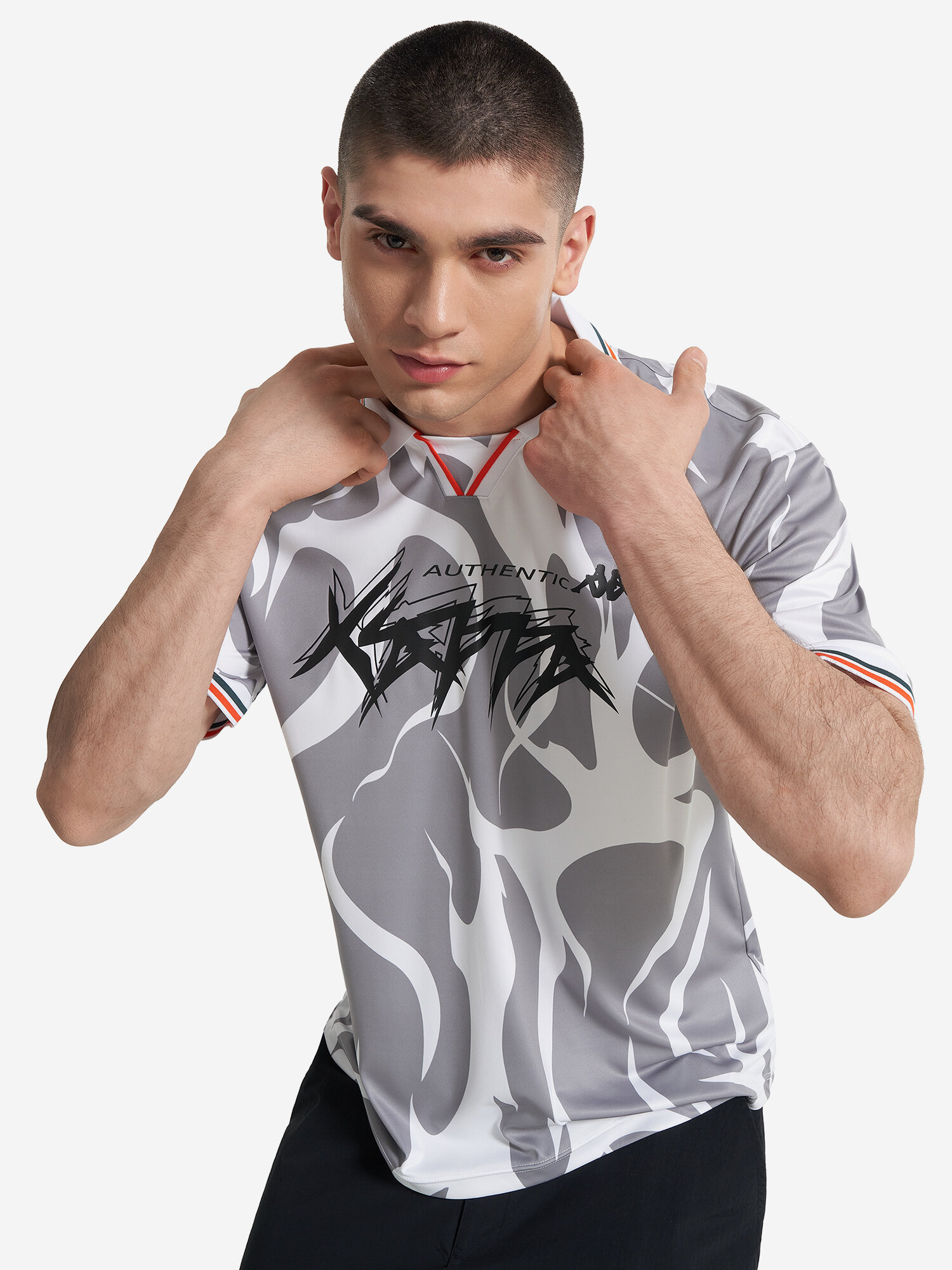 Футболка Kappa, размер 48-50, белый