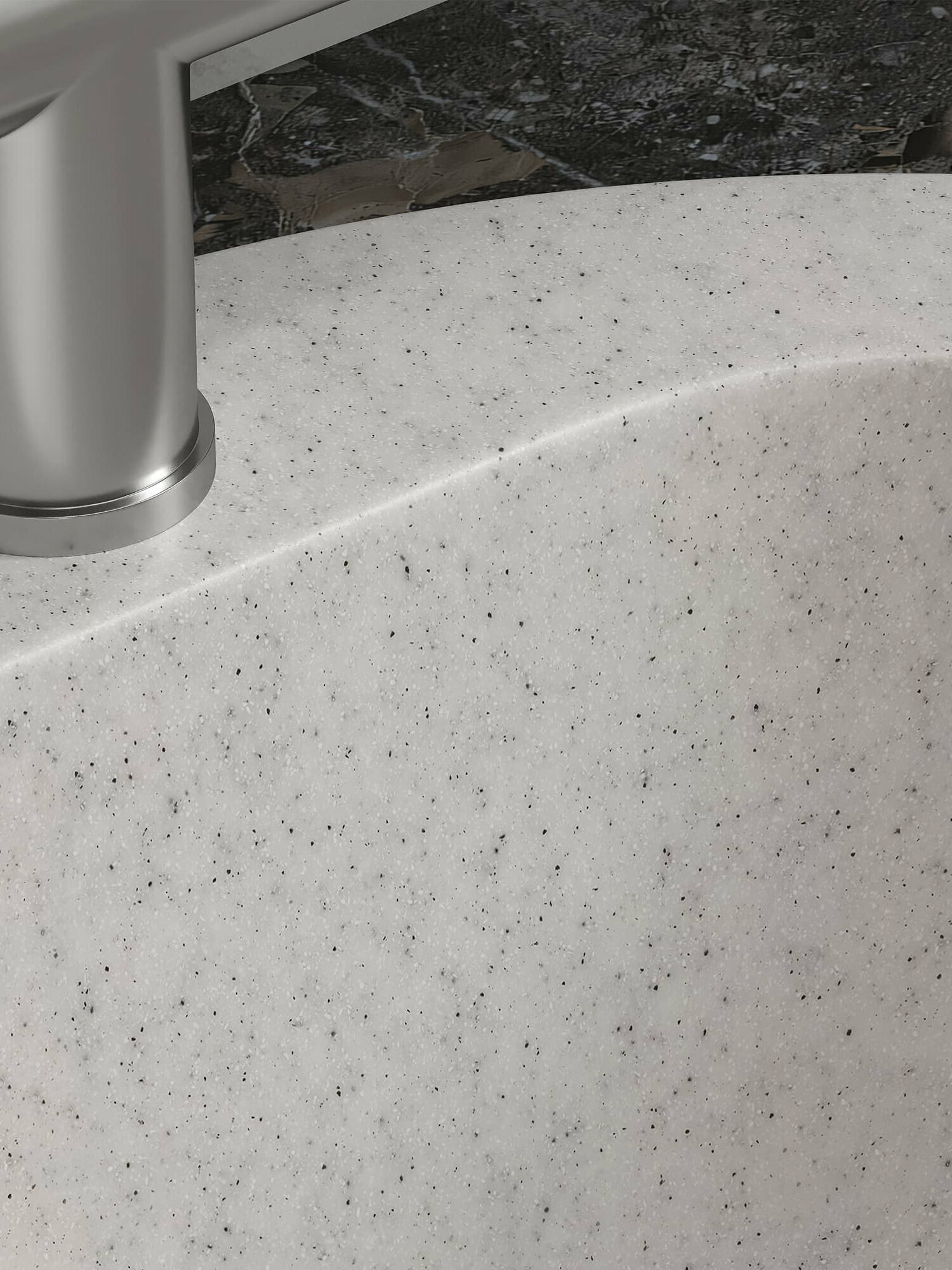 Мойка для кухни Reflexion Core олово RX1350TN размер 50х50*18 сифон в комплекте — фото 1