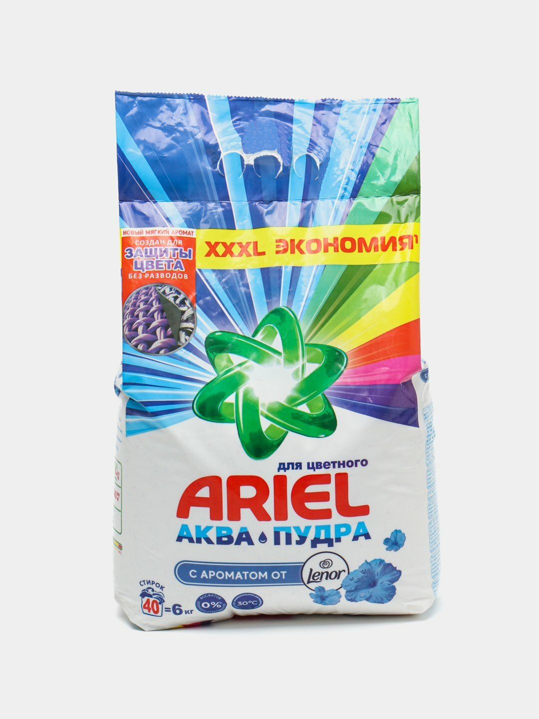 Ariel Автомат порошок 6 кг — профессиональная формула для глубокого и бережного очищения белья