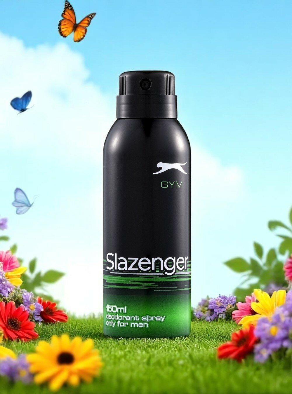 Дезодорант Slazenger "GYM", мужской, аэрозольный, парфюмированный, 150мл
