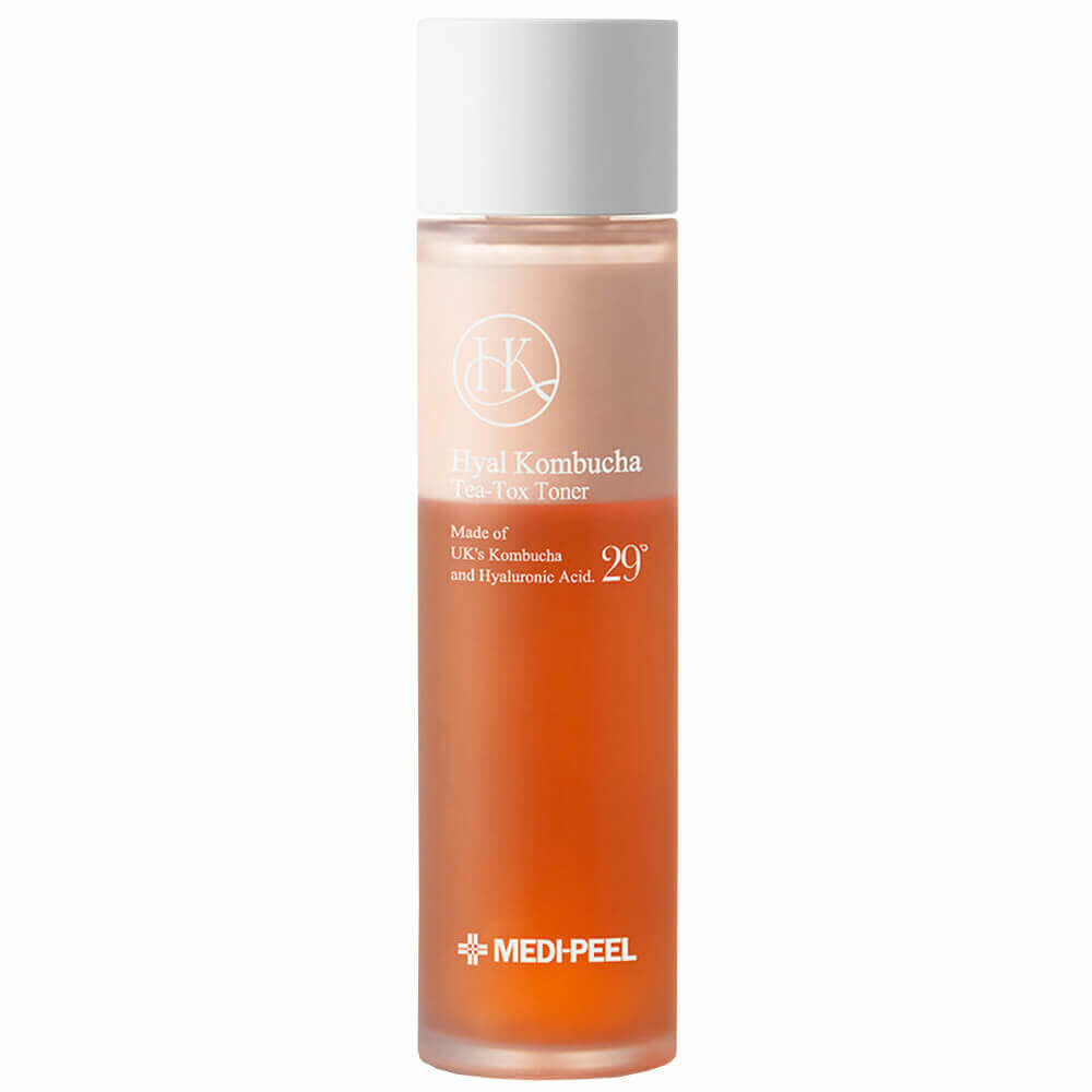 Двухфазный тонер с 70% комбучи и церамидами Medi-Peel Hyal Kombucha Tea-Tox Toner