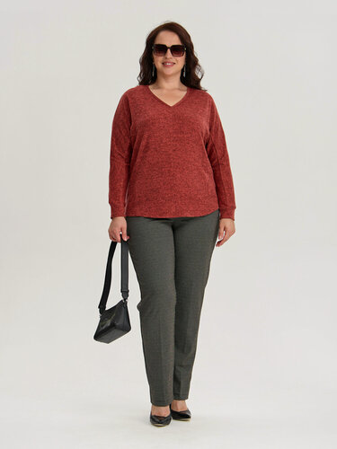 Изображение товара Джемпер Полувер Большие размеры