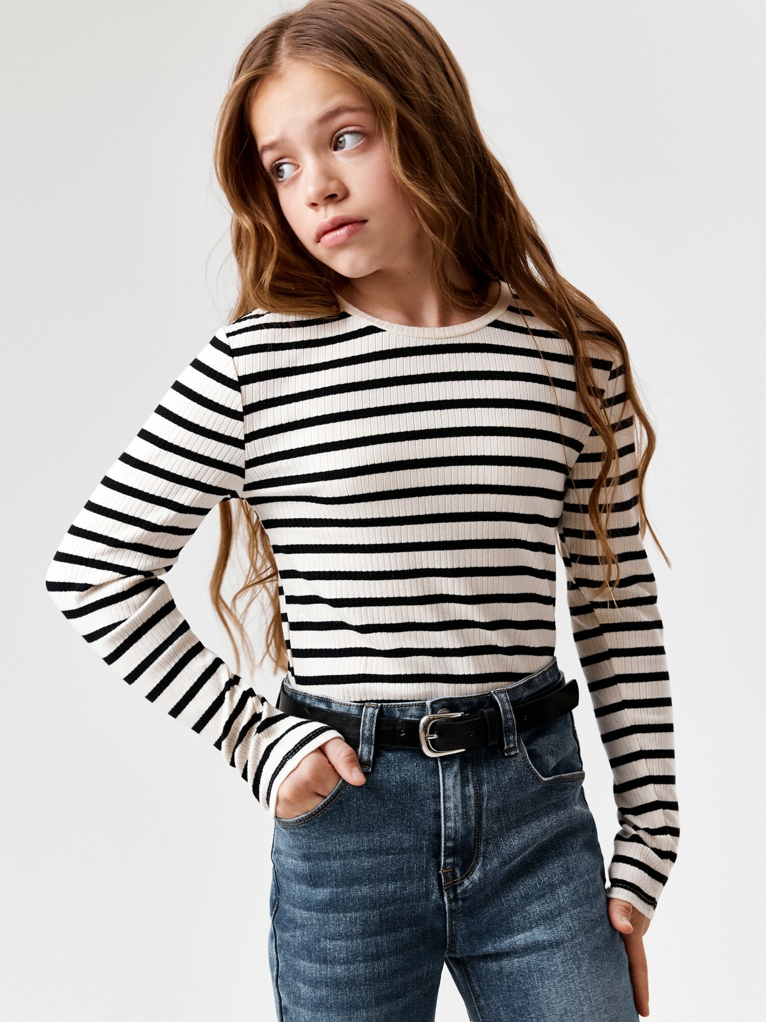 Лонгслив Acoola, размер 122, бежевый