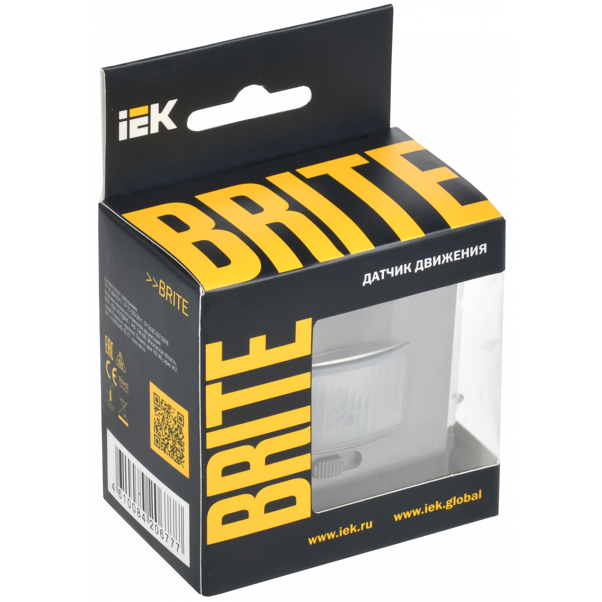 BRITE Датчик движения ДС10-1-БрС сталь IEK BR-MS10-N-150-05-K46 (1 шт.)