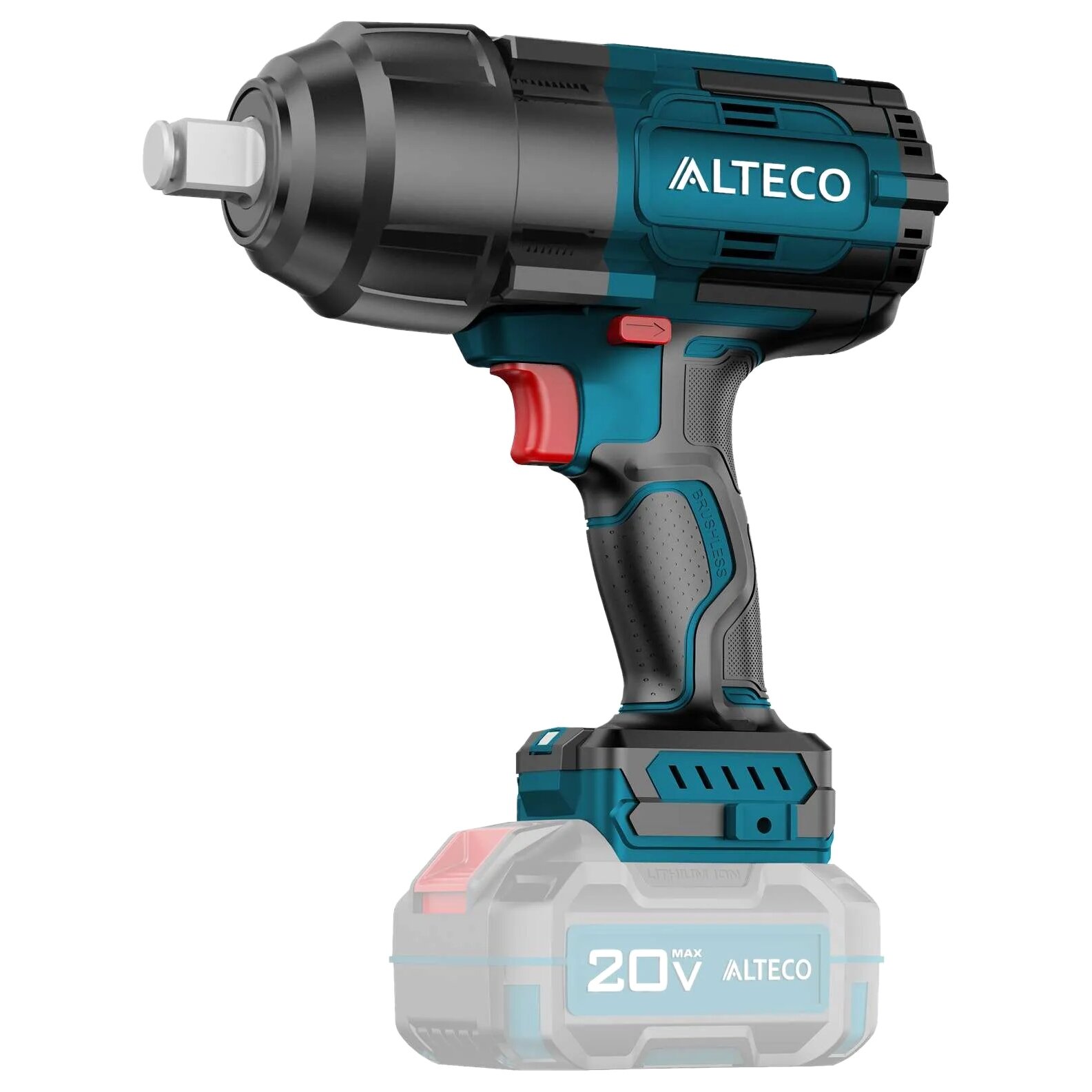 Бесщеточный аккумуляторный ударный гайковерт ALTECO CIW 20-1200 Li BL Solo (без АКБ И ЗУ)