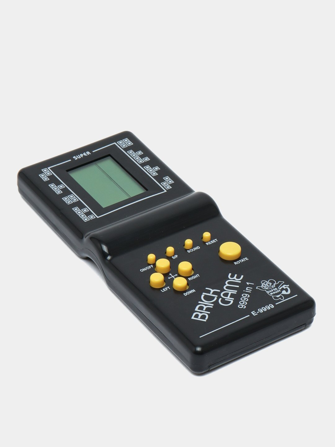 Тетрис электронный, на батарейках, игра головоломка для детей и взрослых, случайный цвет