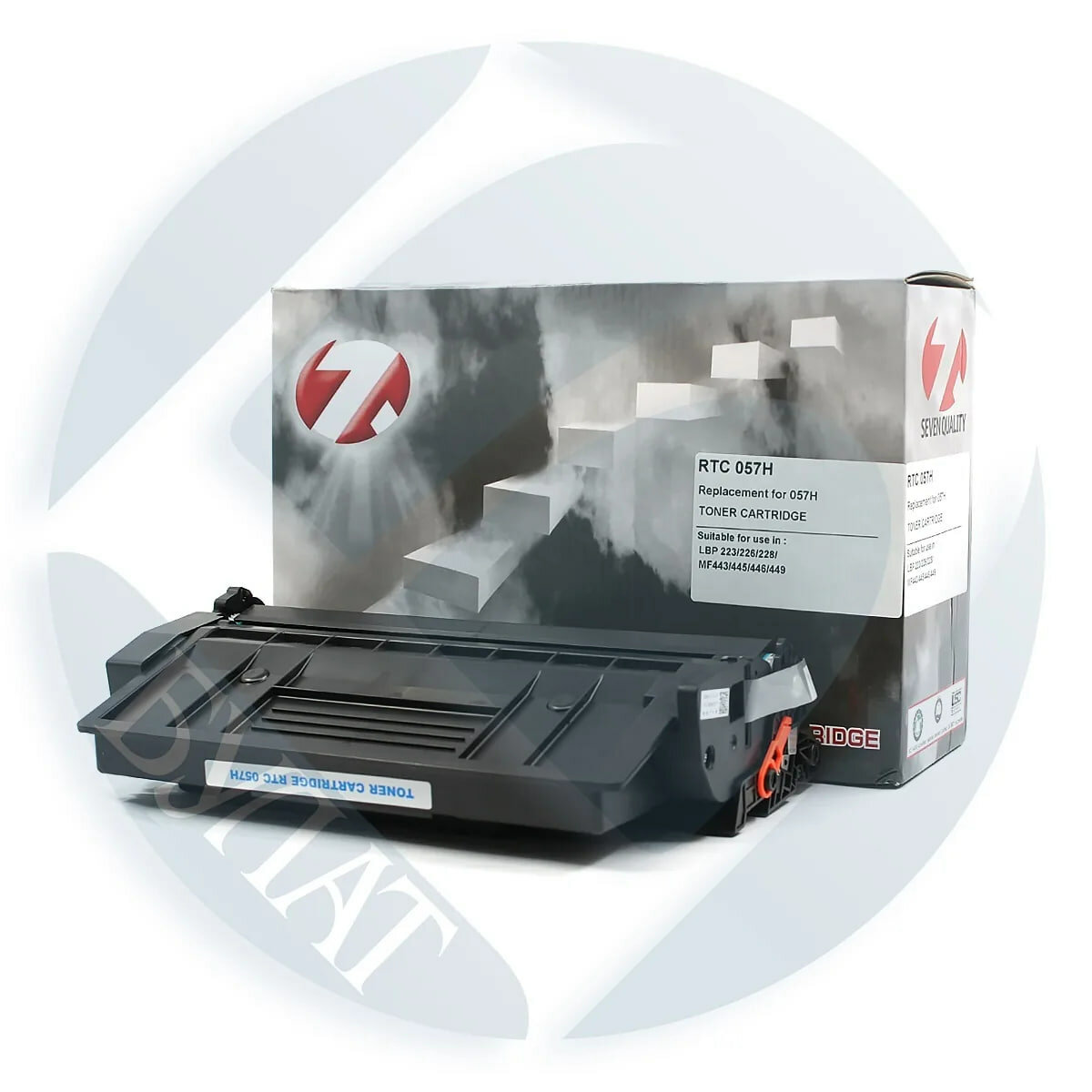 Универсальный картридж 7Q CF259X/Canon 057H (без чипа) для использования Hewlett Packard (HP), Canon большой ёмкости