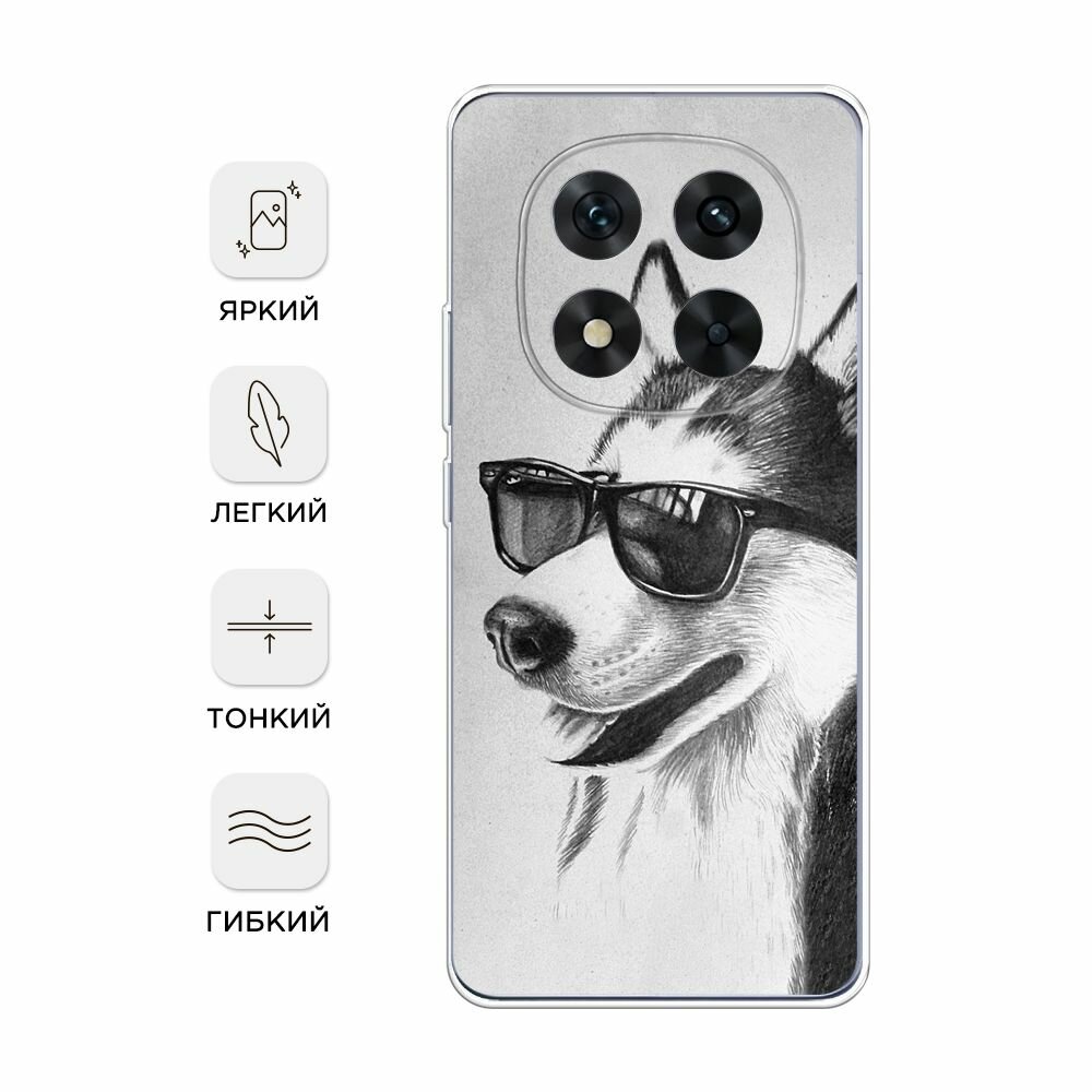 Чехол на Poco X7/Redmi Note 14 Pro 5G / Поко X7/Редми Нот 14 Про с принтом "Крутой Хаске" — фото 1