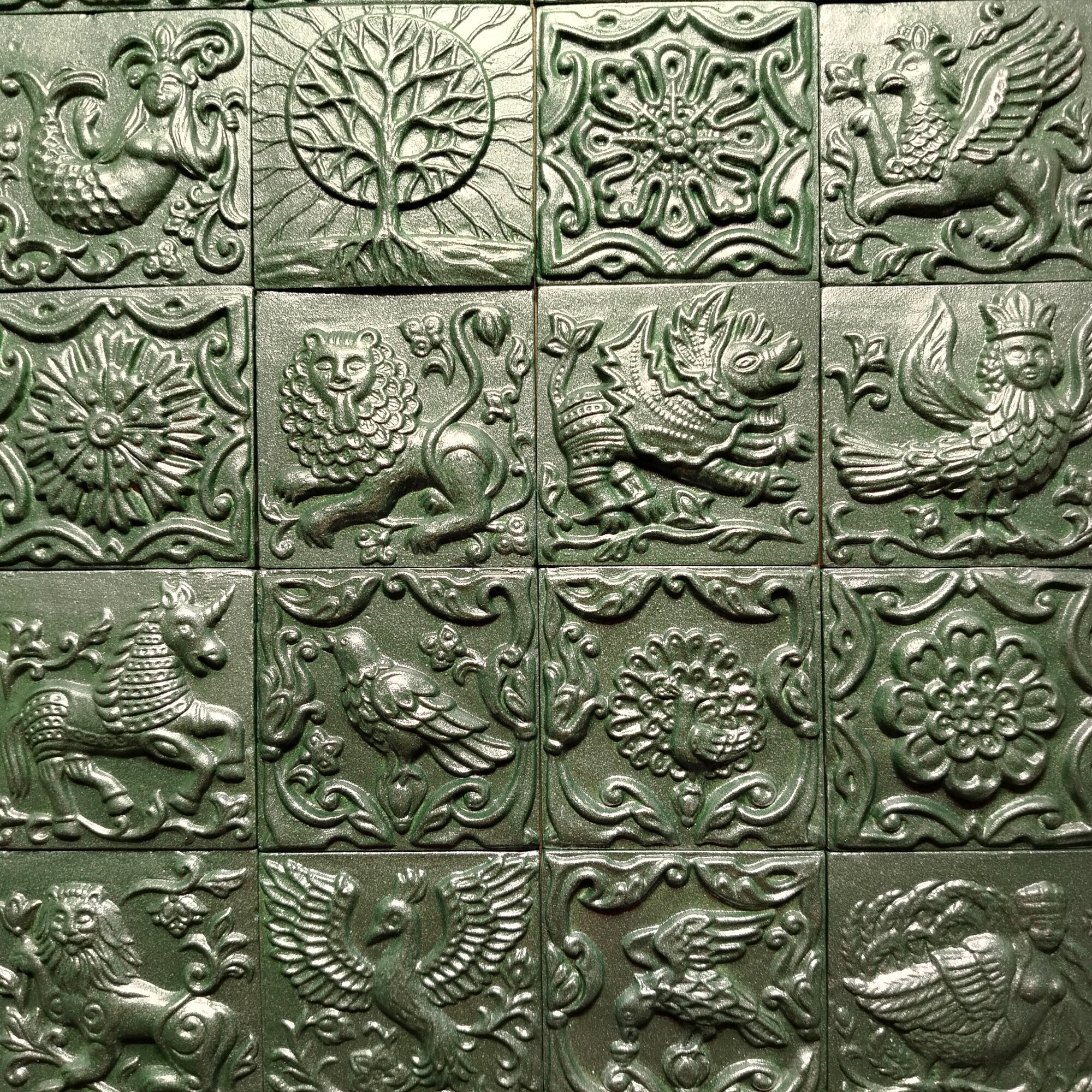 Гипсовый декор-изразец KamaStone 