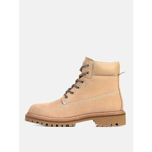 фото Ботинки тимберленды streetbeat city trace boots, размер 36, светло-бежевый