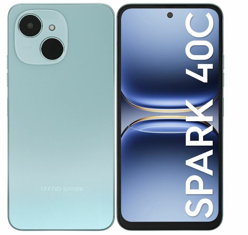 Смартфон TECNO Spark 40C 8/128GB Blue/голубой