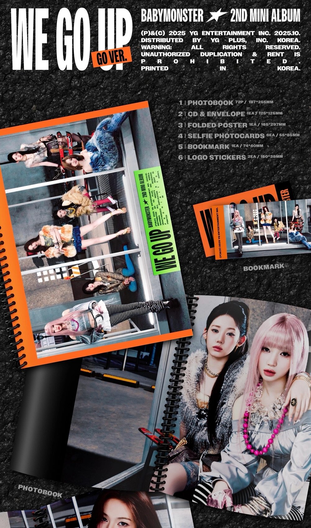 Альбом Babymonster - We Go Up Kpop — фото 1