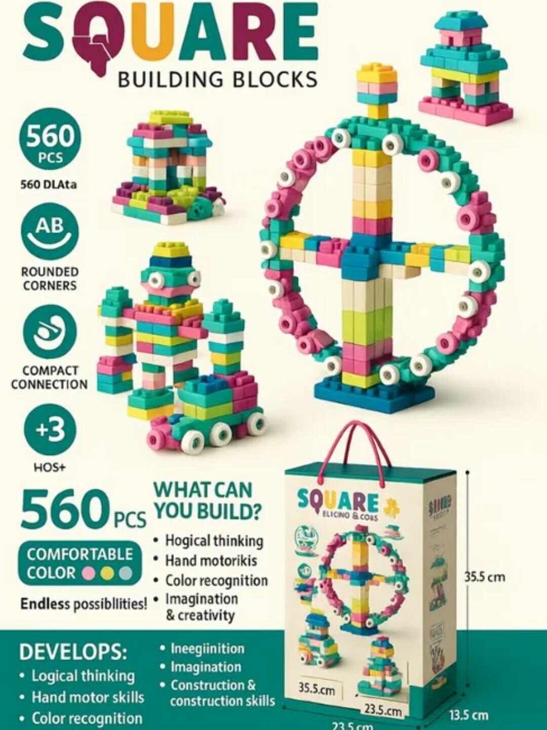 Весёлый LEGO для детей — творческий конструктор, развивающая и интересная игра