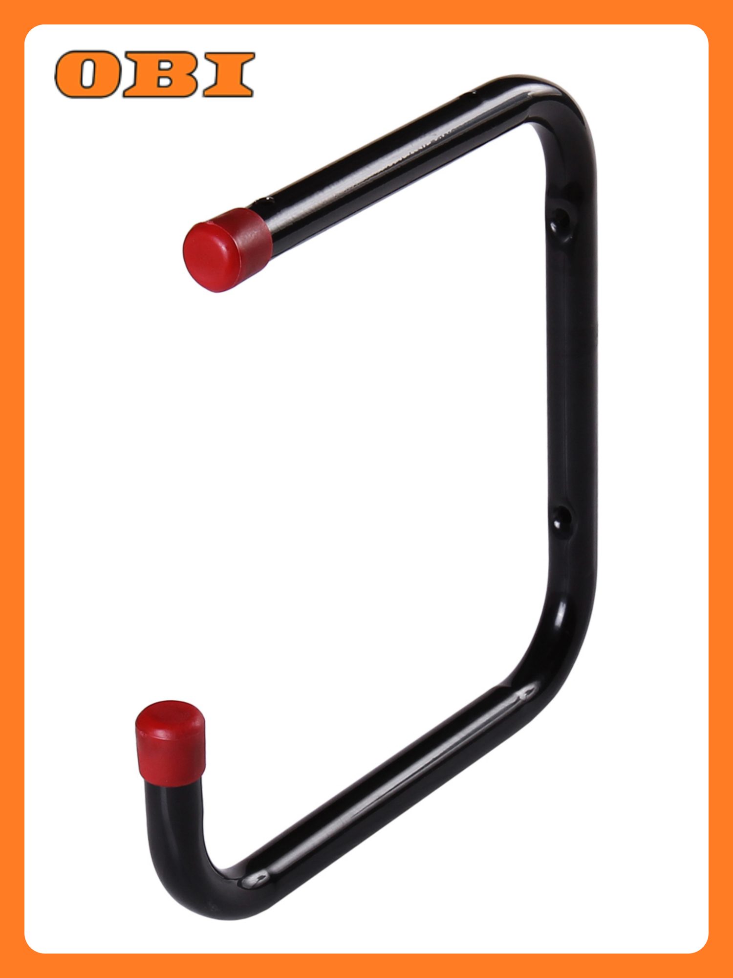 Кронштейн Larvij G-образный стальной черный максимальная нагрузка 30 кг