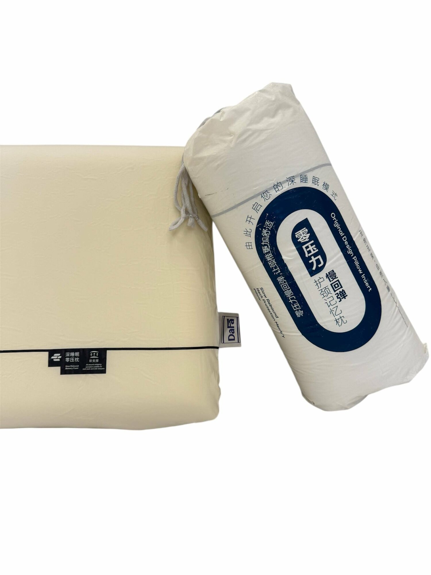 Ортопедическая подушка для сна, анатомическая для шеи, с эффектом памяти