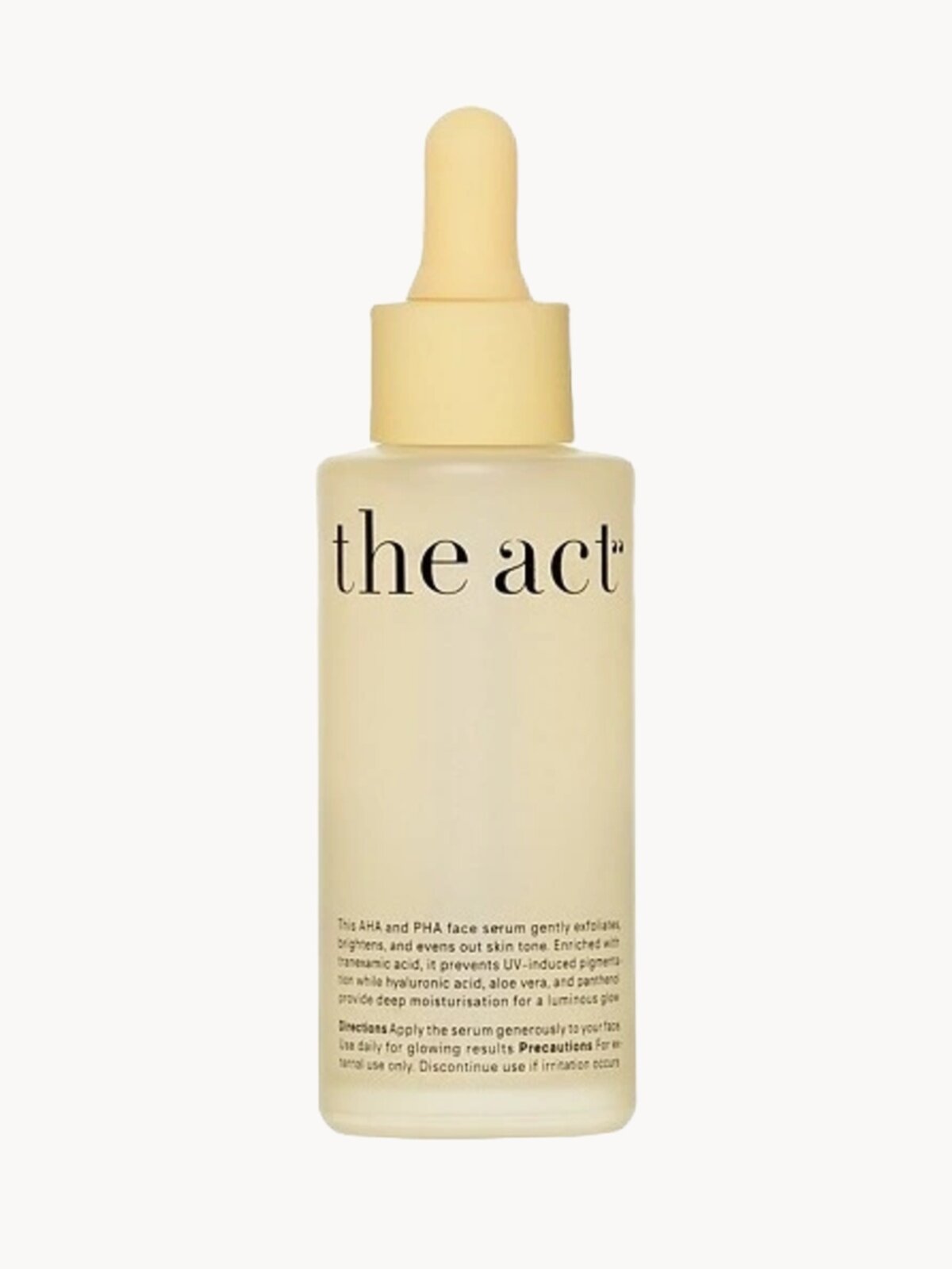 Сыворотка "The Act" кислотная отшелушивающая для лица, 50 мл