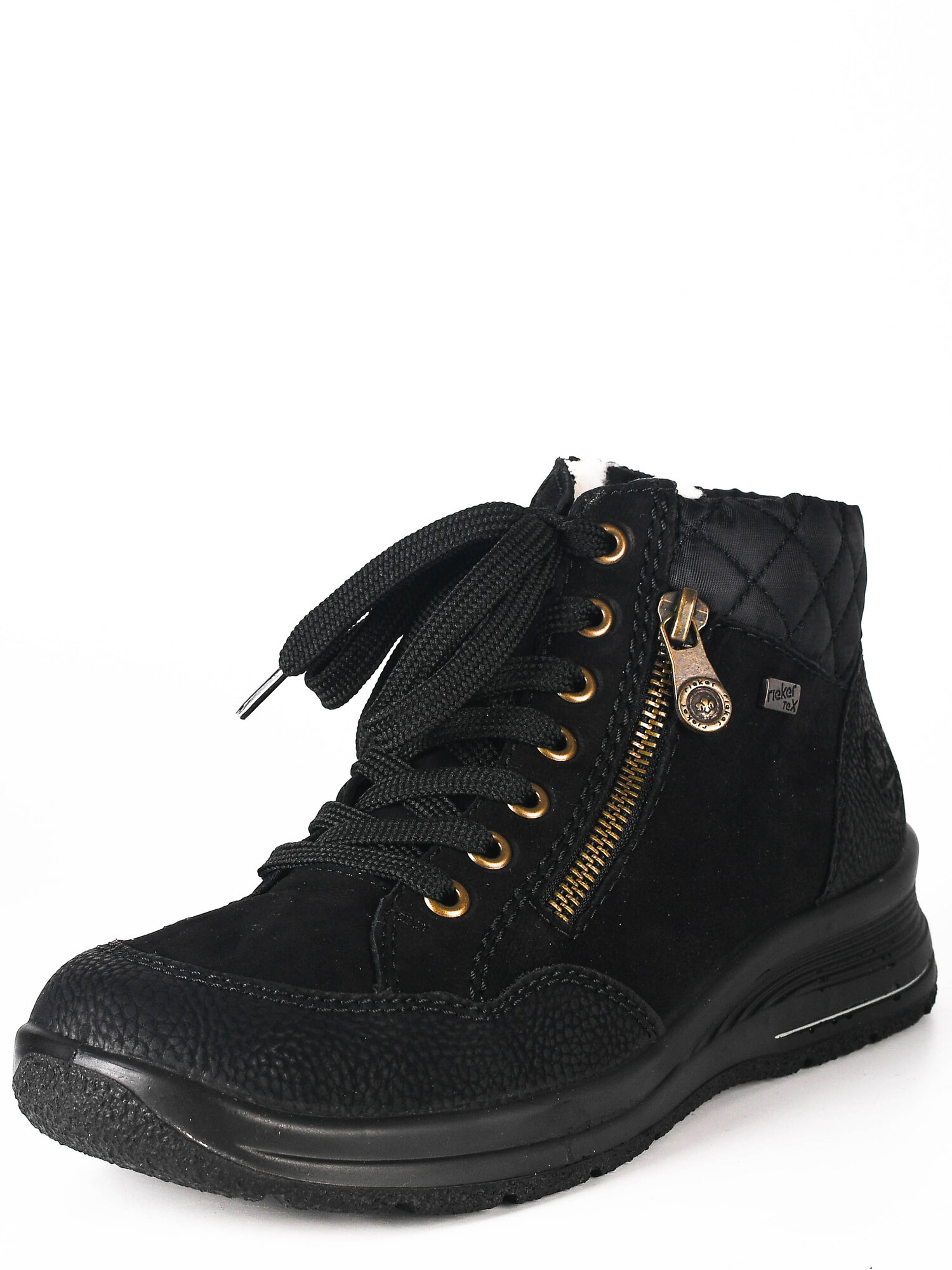 Ботинки Rieker, размер 42, черный — фото 1