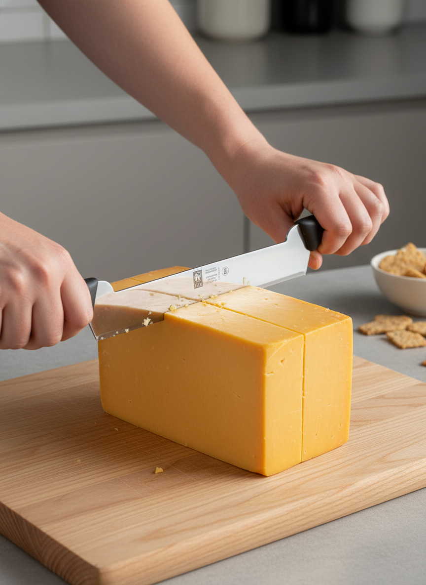 Нож для сыра 300/580 мм. с двумя ручками, Icel, нержавеющая сталь