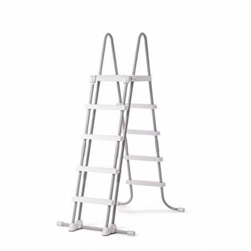 Лестница для бассейна 132см с площадкой Intex 28077