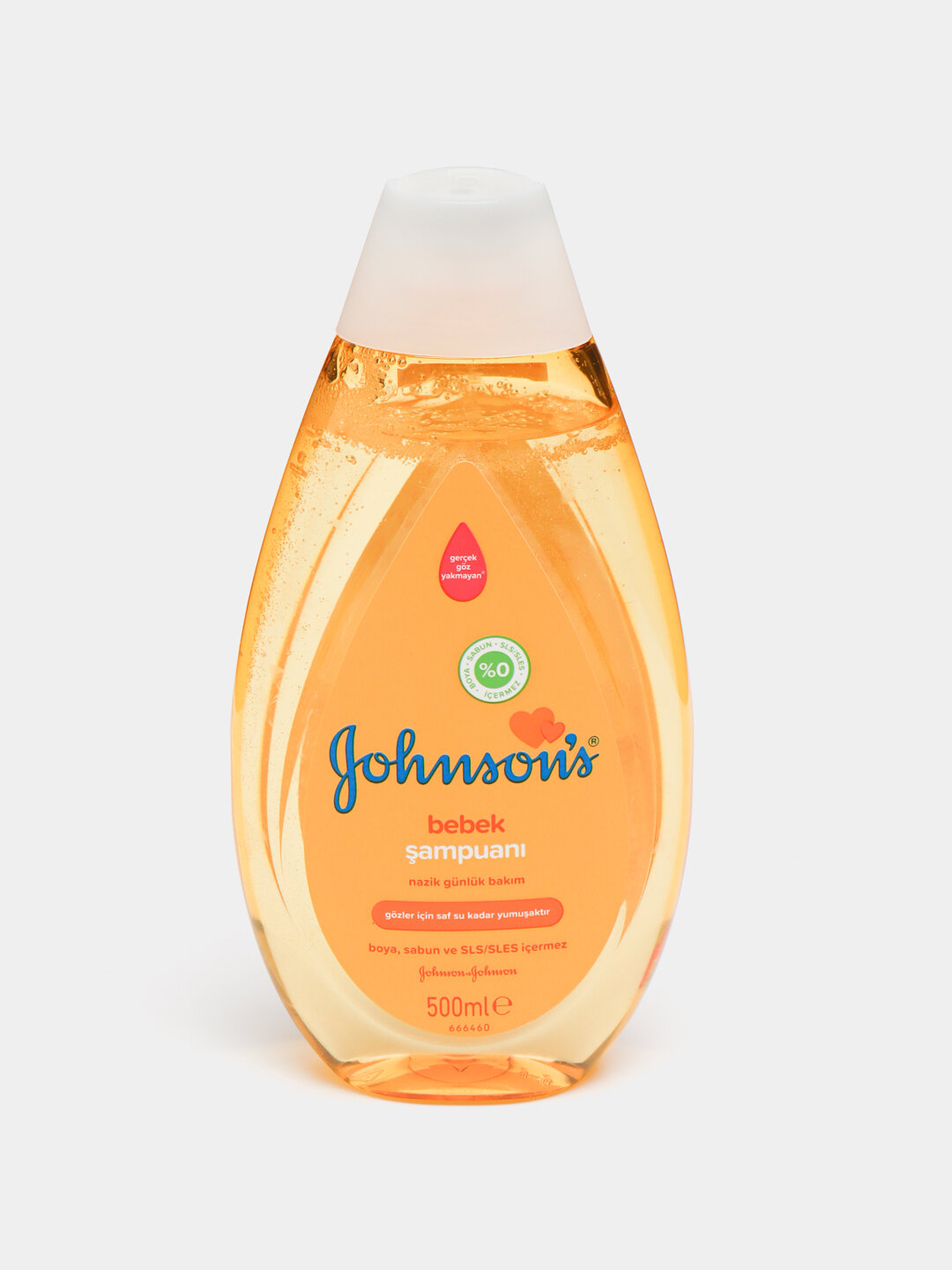 Детский шампунь Johnson's Baby, гипоаллергенный, без сульфатов, 500мл