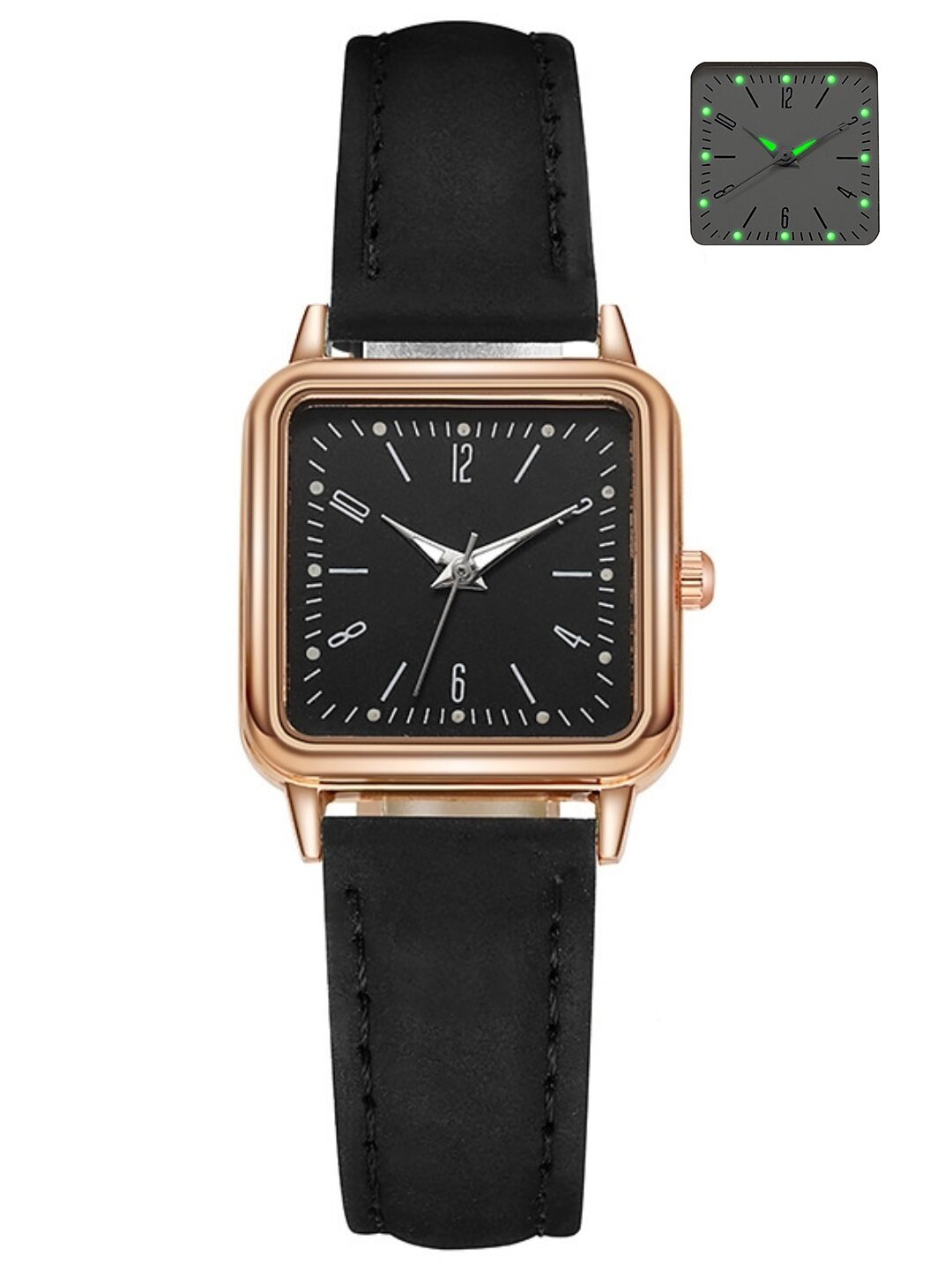 Наручные часы Классика, черный — фото 1