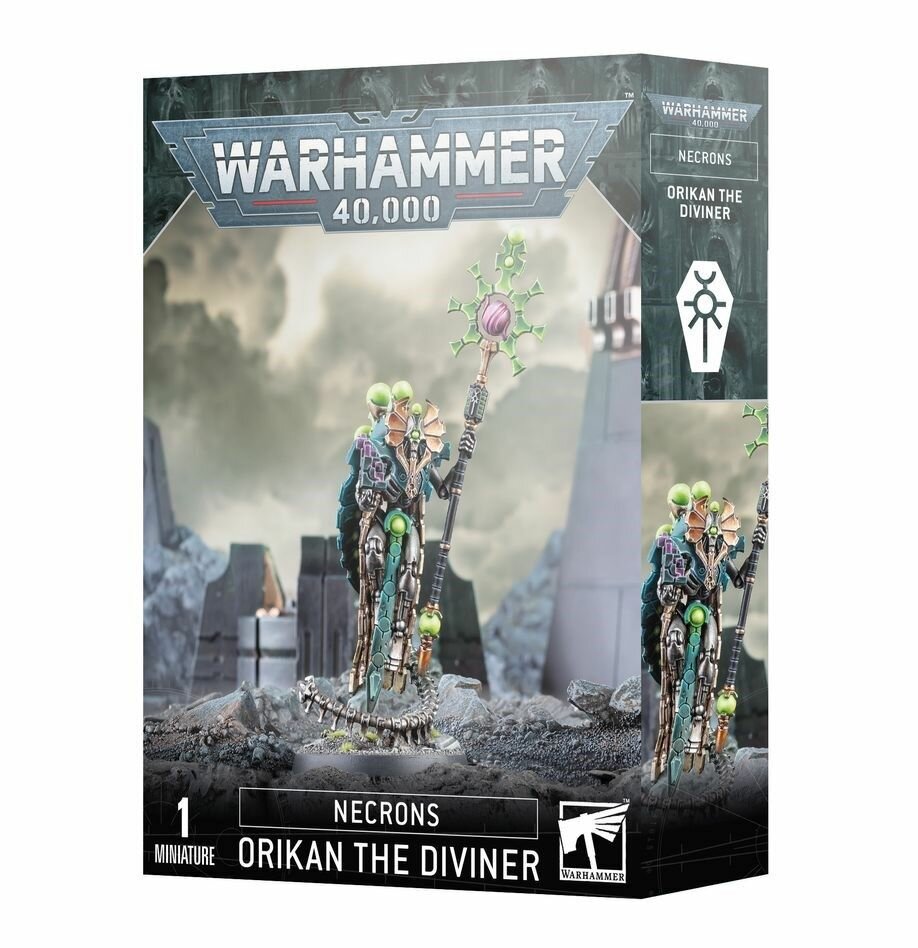 Набор миниатюр Necrons Orikan The Diviner Warhammer 40000