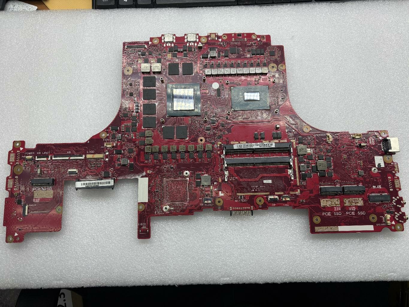 Материнская плата ASUS G703GX донор i7-8750H, N18E-G3-A1 (039824)