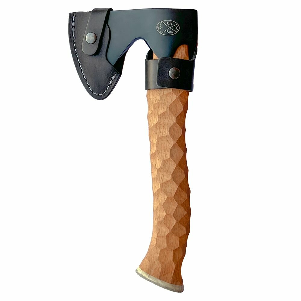 Топор для дров Karesuando Skogsyxa Metsamies High Carbon Black (XL)