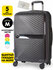 Чемодан на колесах, FEELWAY, Вместительный, Уникальный дизайн, Двойные колеса 36...