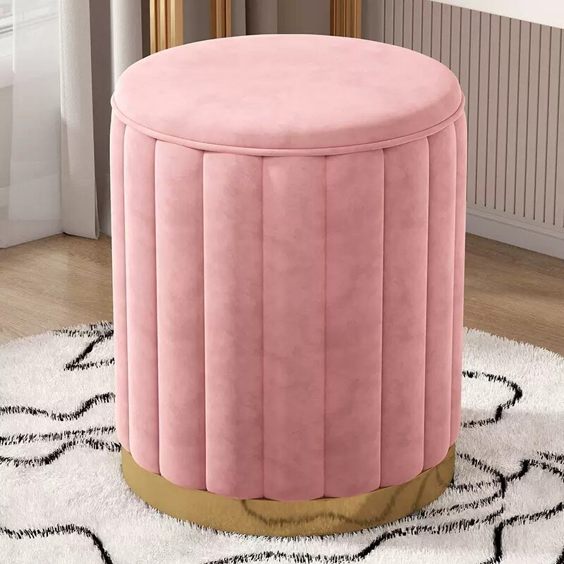 Пуф для туалетного столика "Китайская традиция", массив дерева, универсальный, пудра