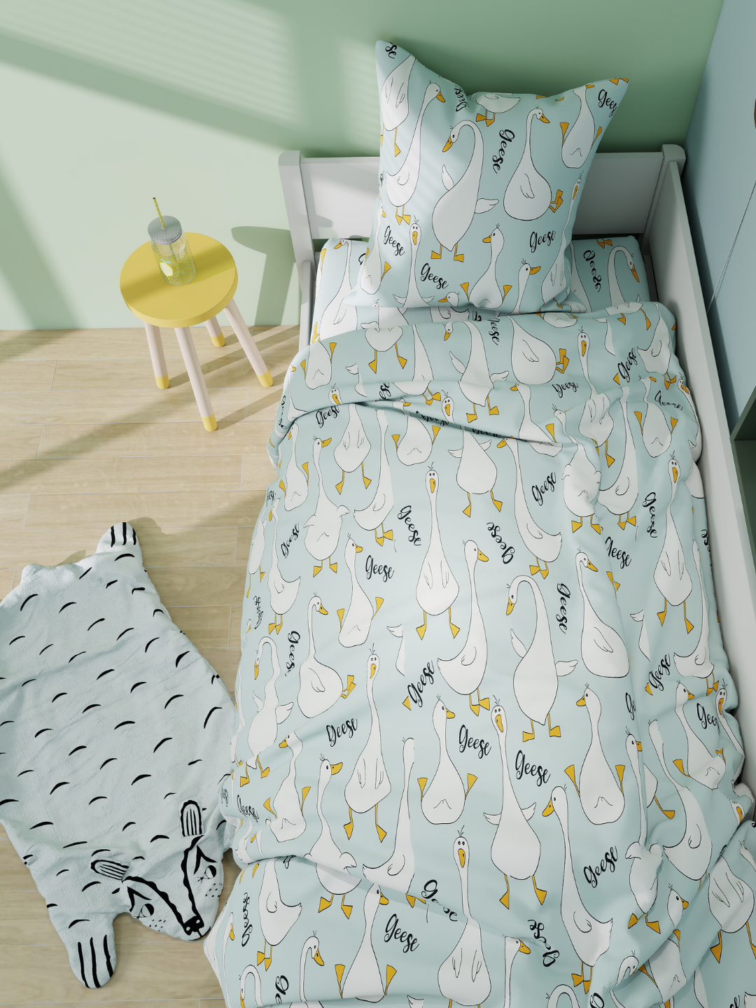 Детское постельное белье, 1.5 спальный размер, 100% хлопок — фото 1