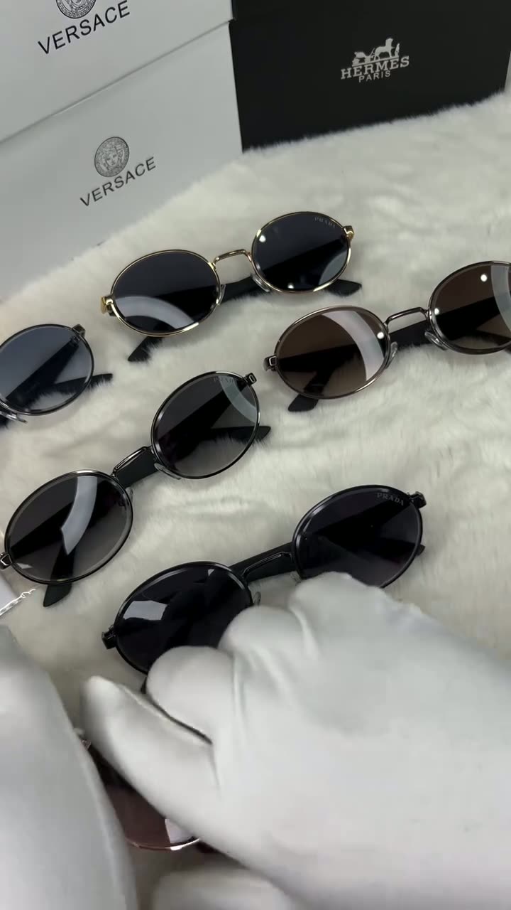 Солнцезащитные очки Prada, розовый, — фото 1