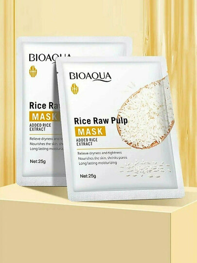 Тканевая маска для лица Bioaqua, с натуральными компонентами, 25 г — фото 1