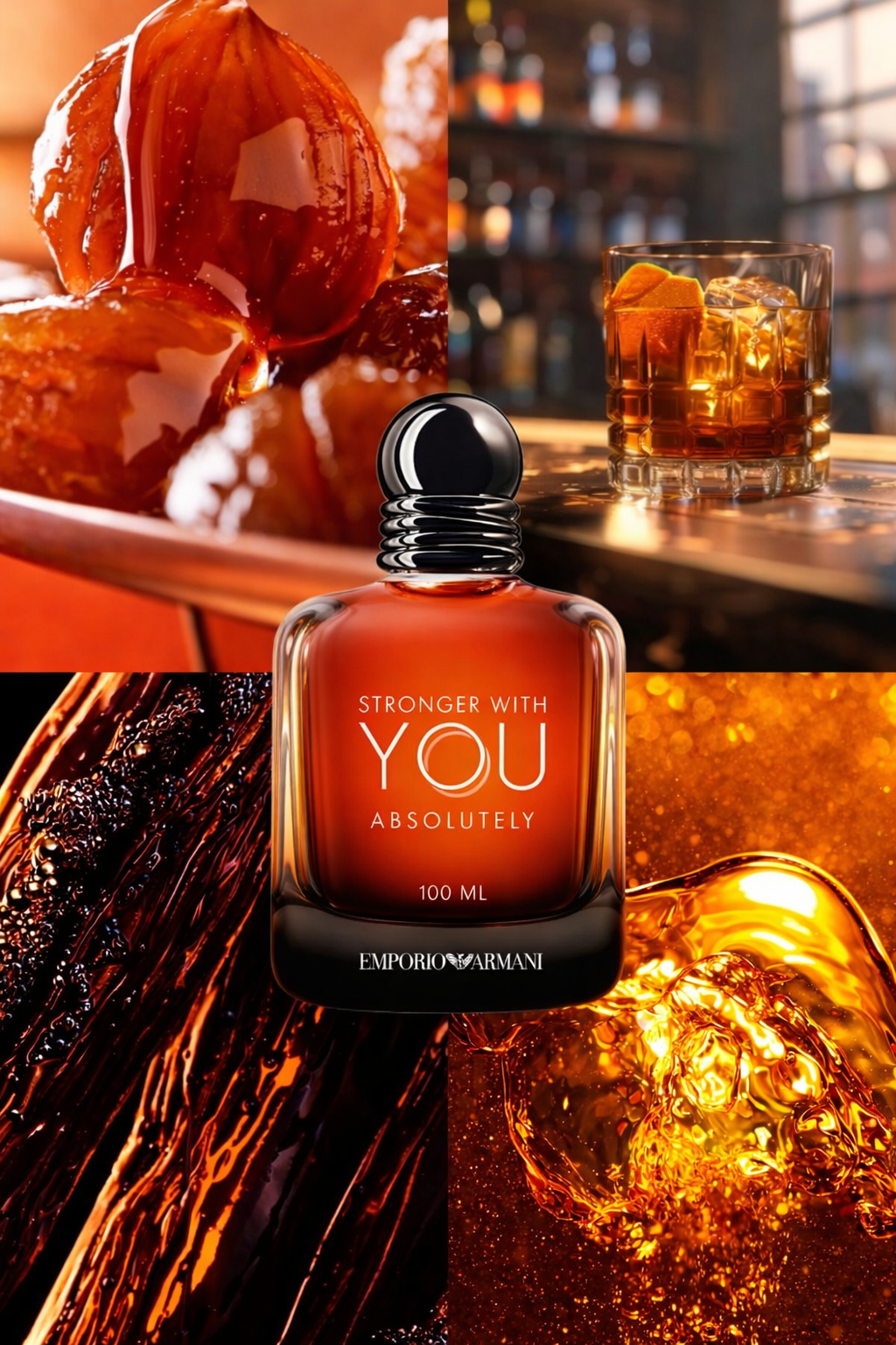 Парфюмерная вода для мужчин, мужские духи Emporio Armani Stronger With You Tobacco Giorgio Armani, 100 мл