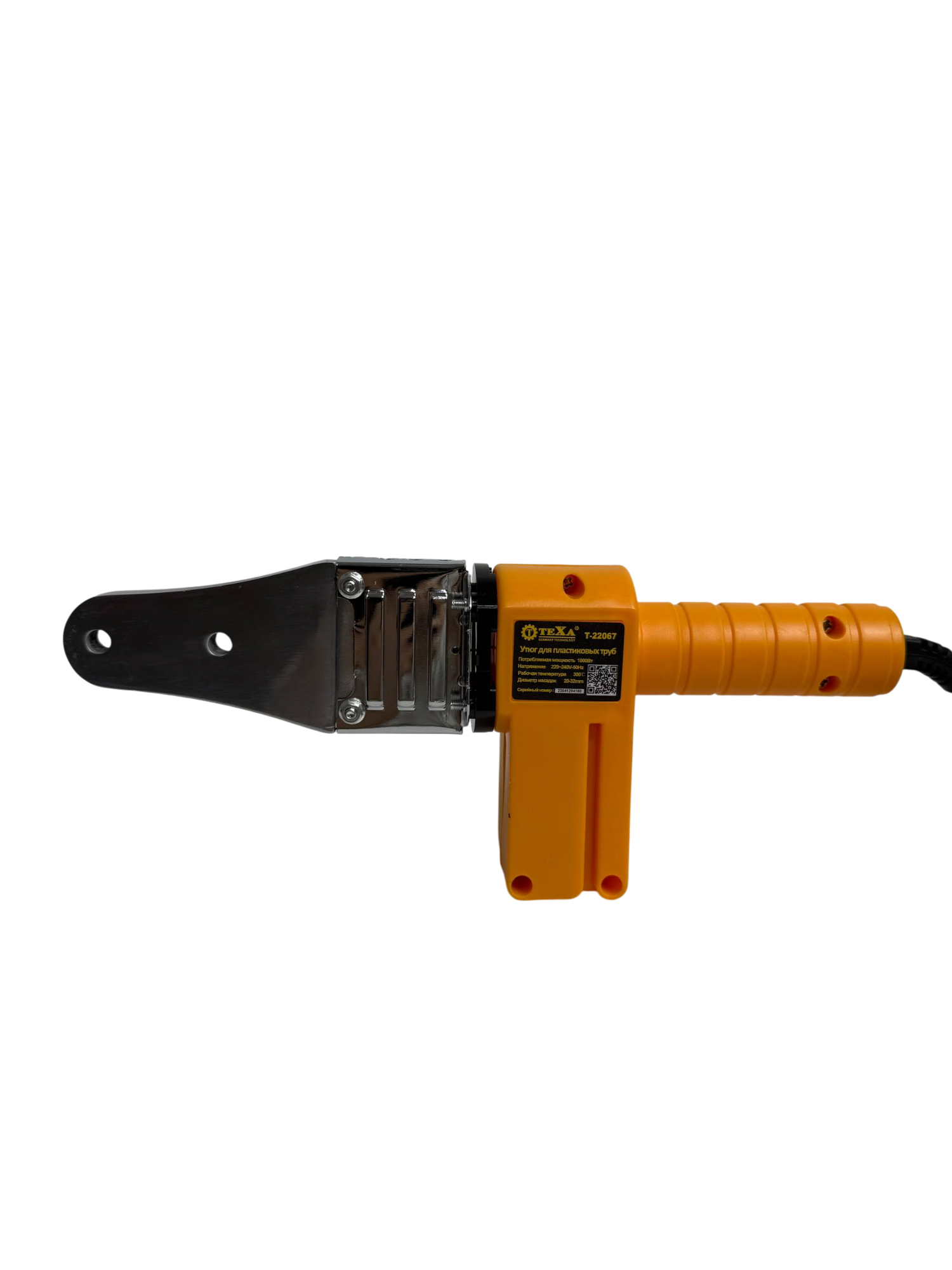Утюг для пластиковых труб TEXA T-22067, 1000 Вт, 220-240 В, 50 Гц
