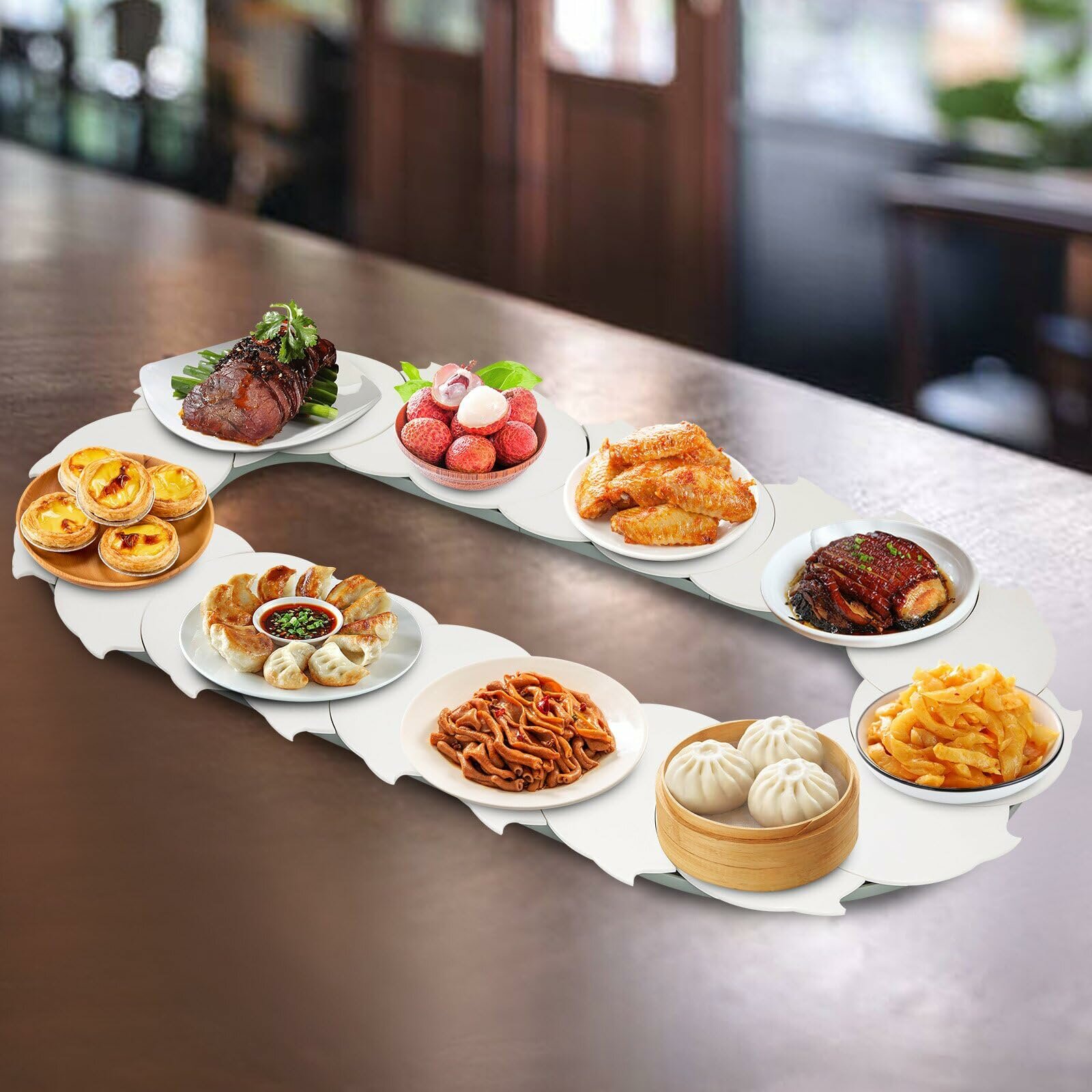 Вращающийся поднос для обеденного стола 2м