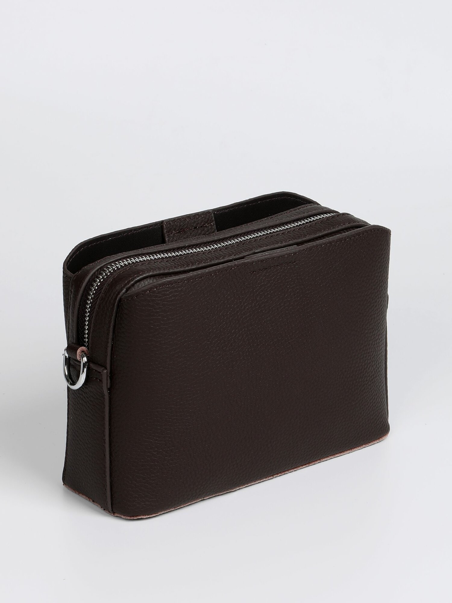 Сумка кросс-боди TERVOLINA, фактура зернистая, коринчевый — фото 1